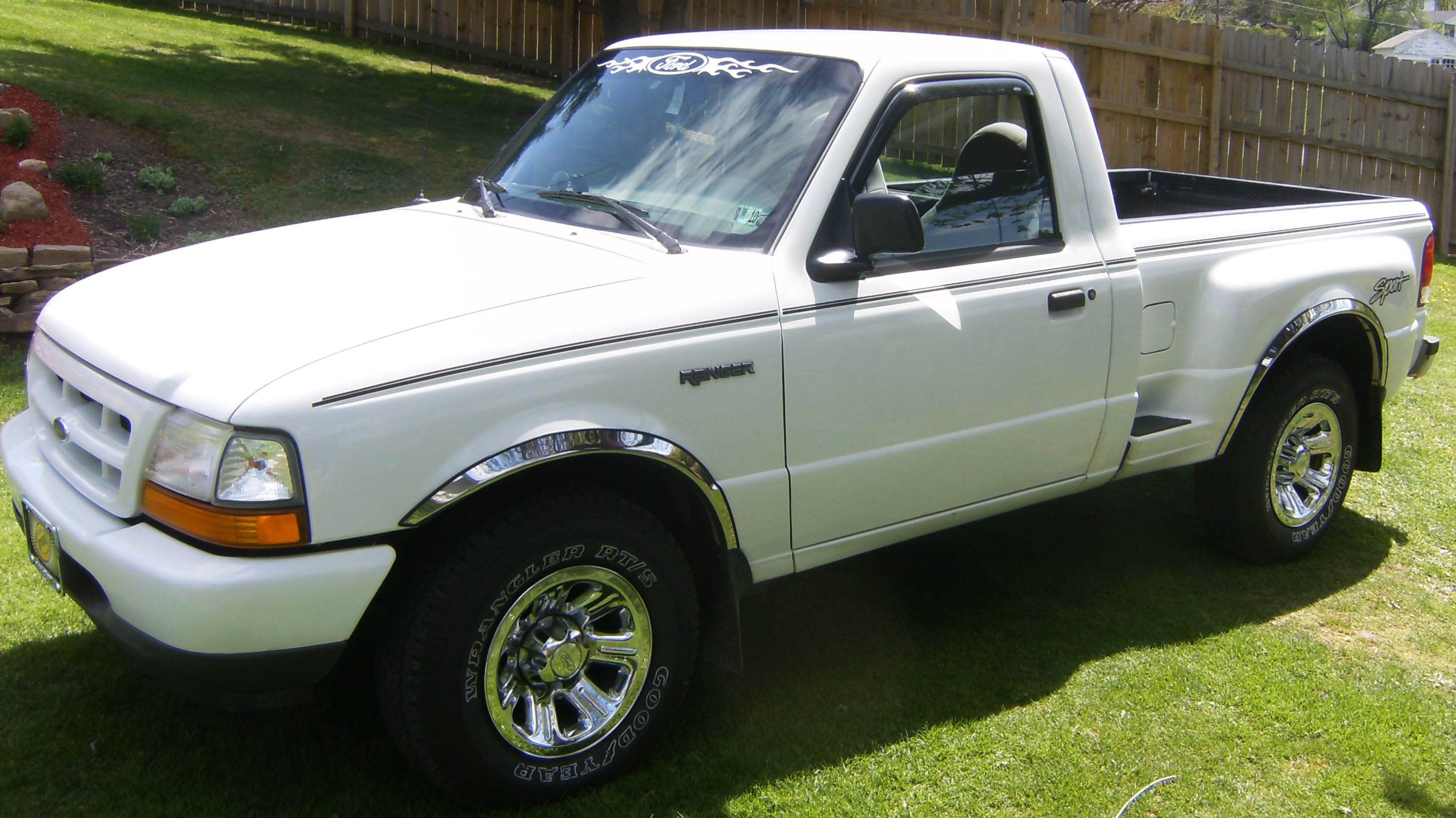 93-05 Ford Ranger Long Style Front and Rear Wheel Arches Fender trim