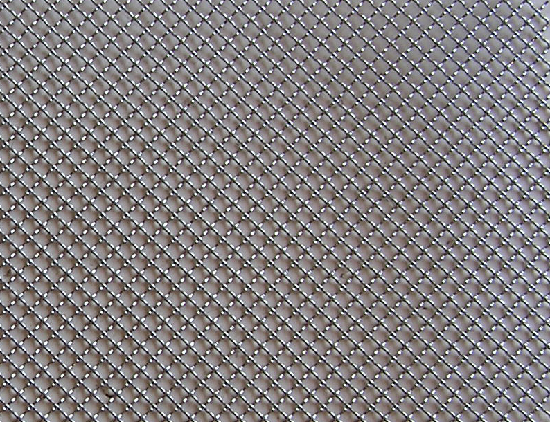 Universal   Stainless Steel Chrome 2.5mm Wire Mesh 16-inchx48-inch 1 PC/ Set UNIVERSAL Wire Mesh Grille