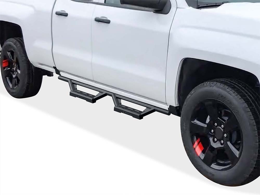 2007-2018 Chevy/GMC Silverado/Sierra 1500 Extended Cab/Double Cab (Incl. 2019 Silverado 1500 LD & 2019 Sierra 1500 Limited)  2007-2019 Chevy/GMC Silverado/Sierra 2500 HD/3500 HD Extended Cab/Double Cab (Incl. Diesel models with DEF tanks|Not for 2007 Clas