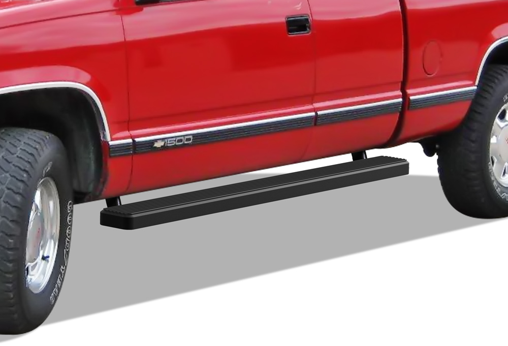 1988-1998 Chevy/GMC C/K 2-Door Extended Cab (Incl. Z71 Model) (Will not work on vehicles equipped with power retracting boards.) Both Sides iStep 5 Inch Stainless Steel