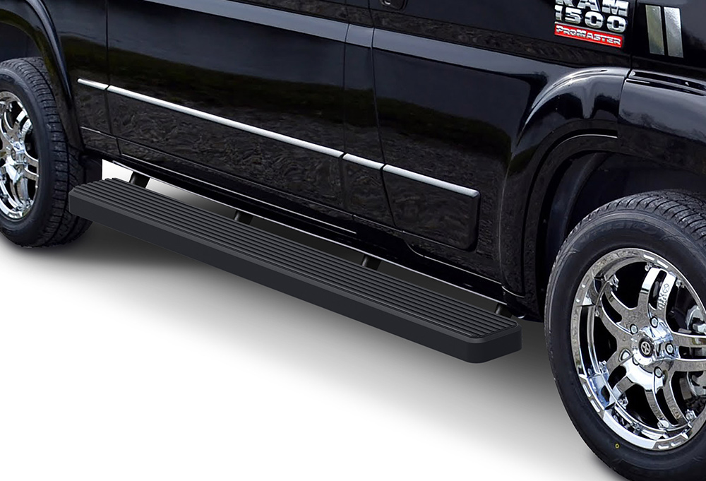 2014-2024 Dodge Promaster Van 118" Wheel Base (Full Size) For 3-Door Models Only Both Sides iStep 6 Inch Van Stainless Steel