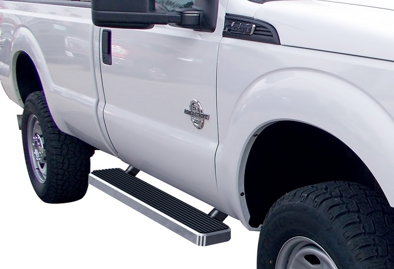 1999-2016 Ford F-250/F-350/F-450/F-550 Super Duty Regular Cab Both Sides iStep 5 Inch Stainless Steel