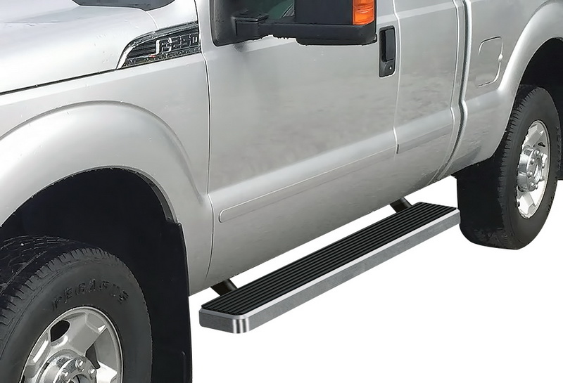 1999-2016 Ford F-250/F-350/F-450/F-550 Super Duty SuperCab Both Sides iStep 5 Inch Stainless Steel