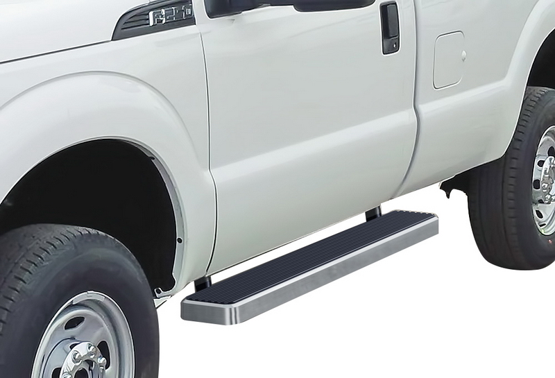 1999-2016 Ford F-250/F-350/F-450/F-550 Super Duty Regular Cab Both Sides iStep 6 Inch Stainless Steel