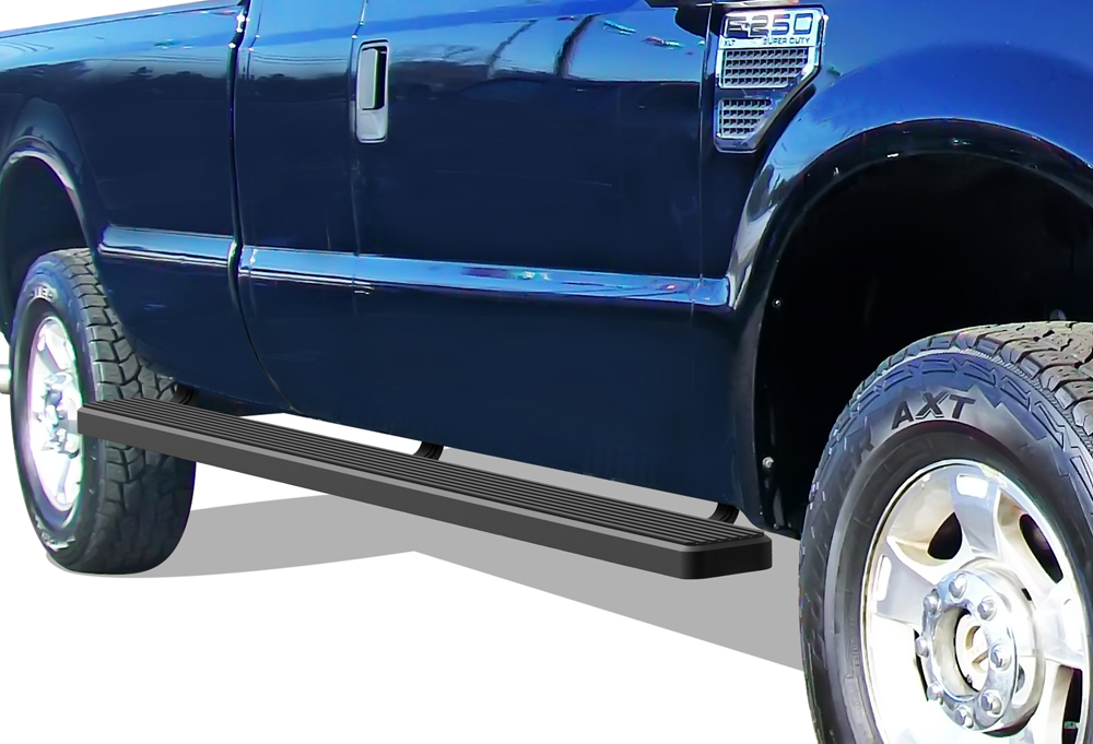 1999-2016 Ford F-250/F-350/F-450/F-550 Super Duty Super Cab 5.5ft Bed Both Sides iStep W2W 5 Inch Stainless Steel