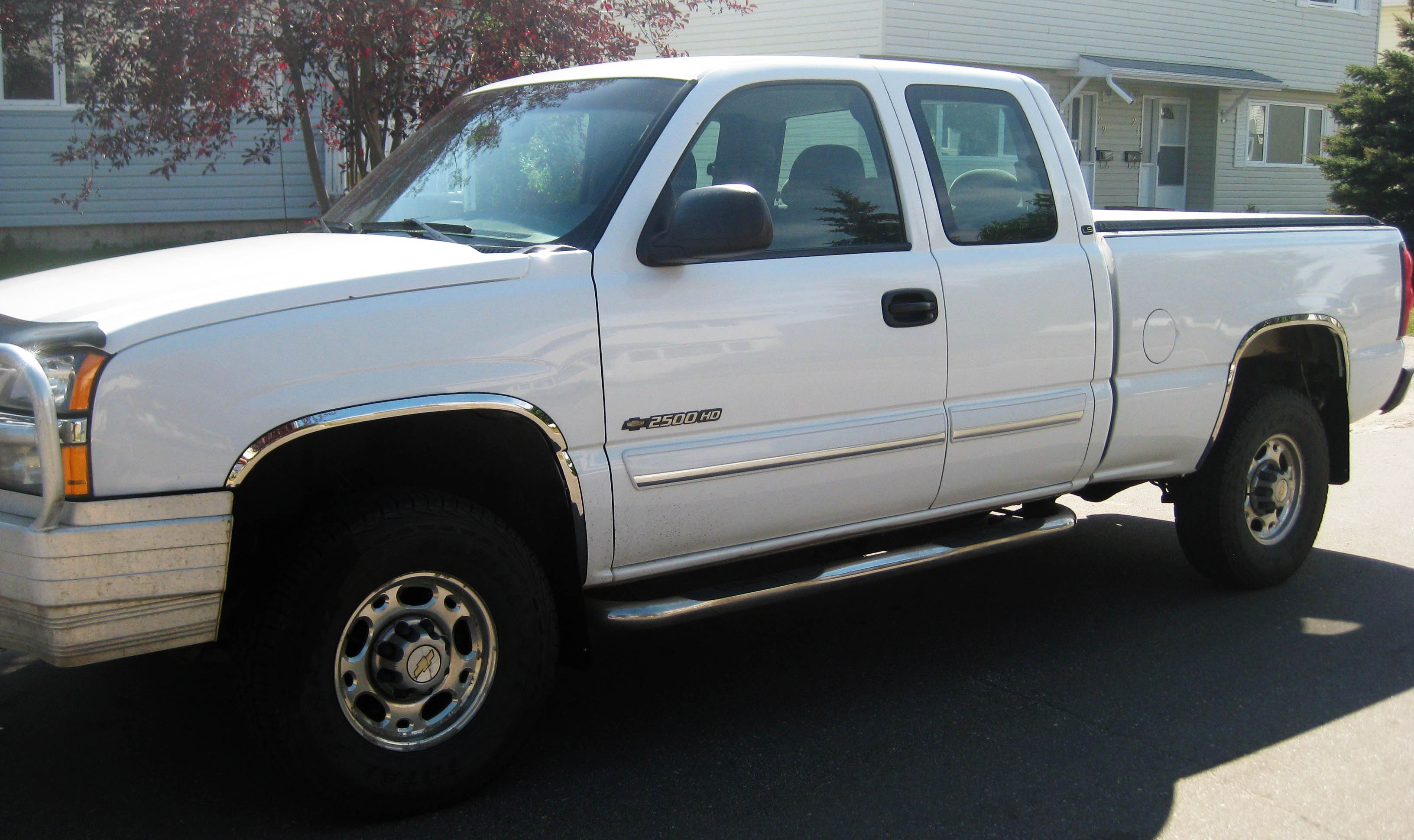 99-06 Chevy Silverado/99-06 GMC Sierra Long Style Front and Rear Wheel Arches Fender trim