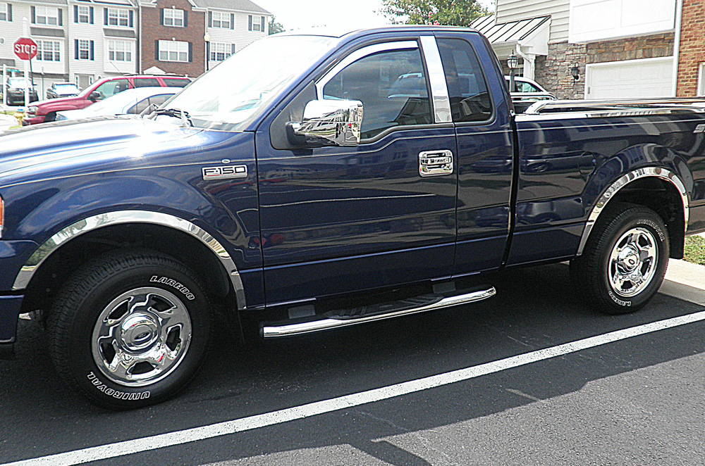 04-08 Ford F-150 Long Style Front and Rear Wheel Arches Fender trim