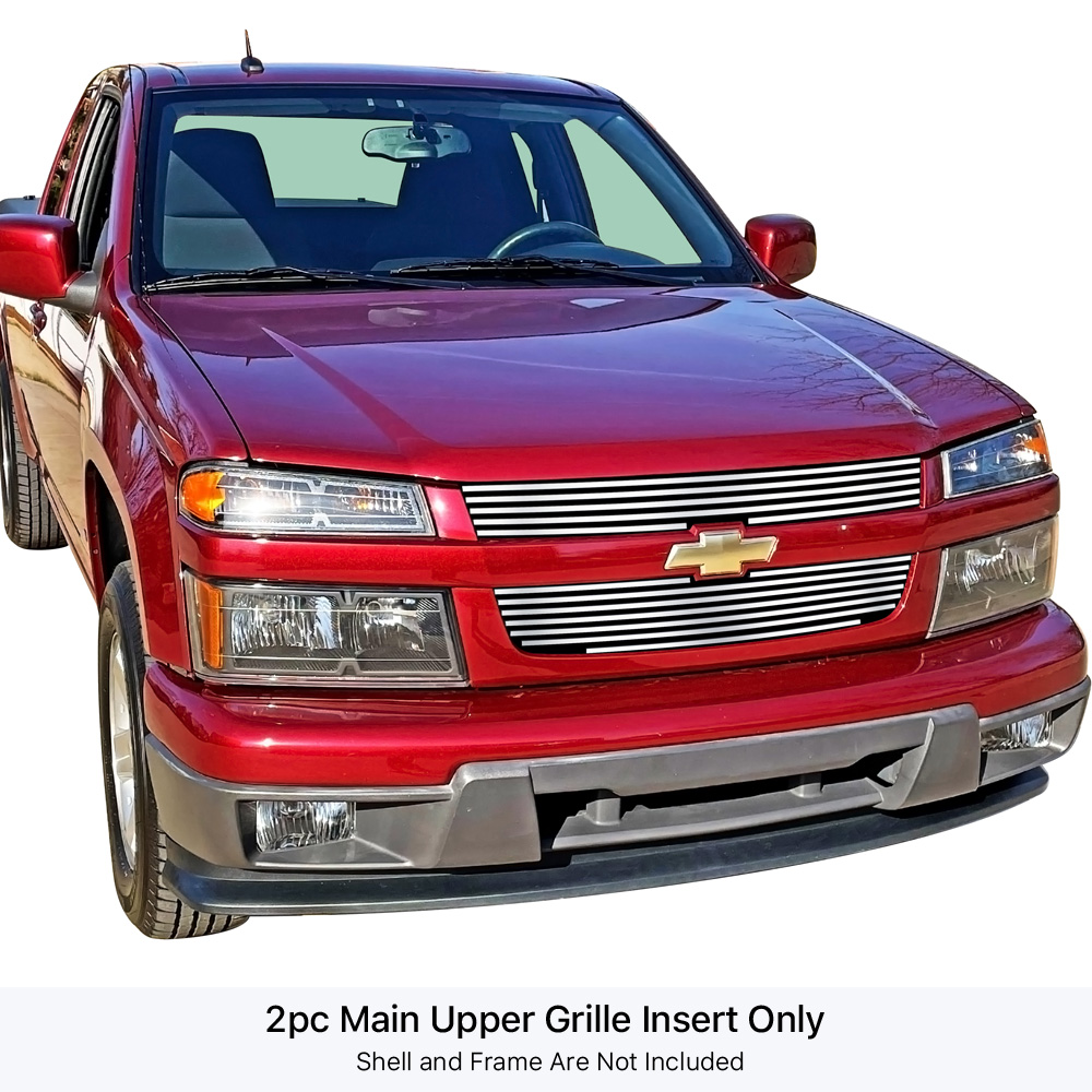 2004-2012 Chevy Colorado Not For Extreme MAIN UPPER Stainless Steel Billet Grille