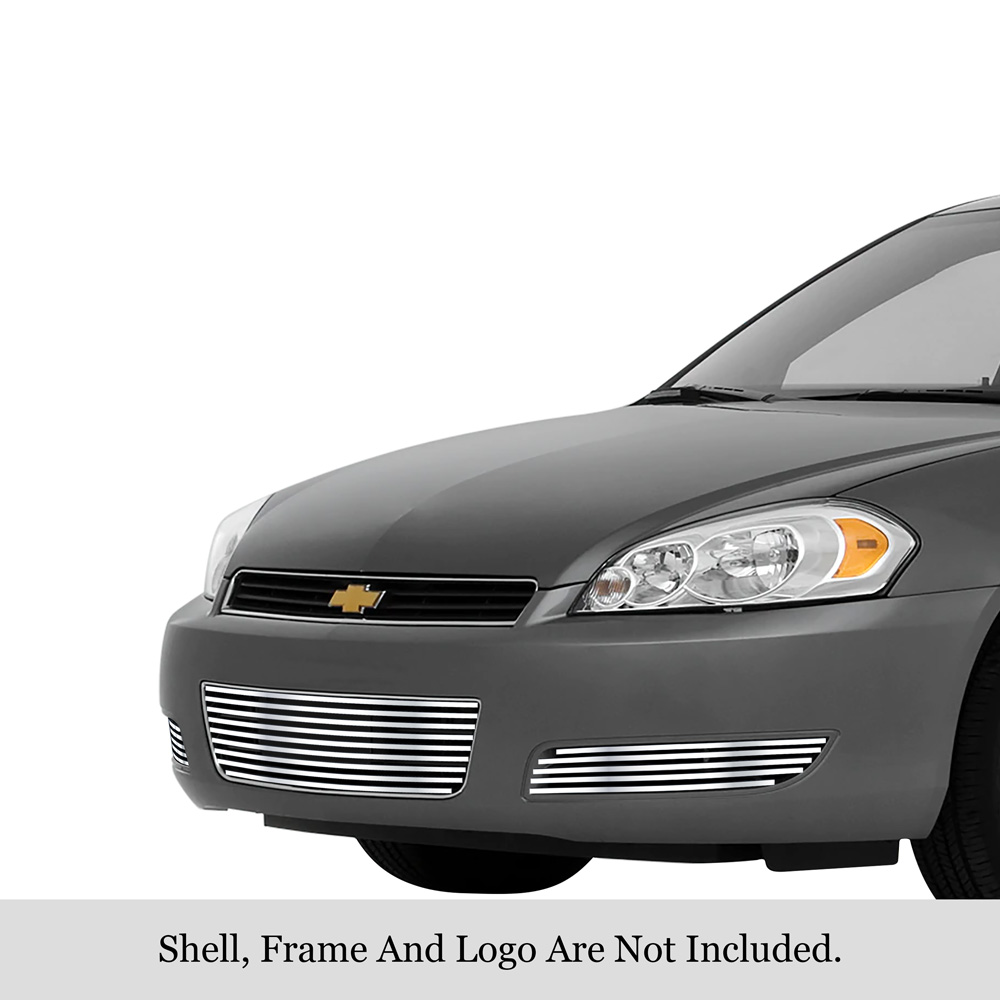 2006-2013 Chevy Impala LS Without Fog Light/2006-2013 Chevy Impala LT Without Fog Light LOWER BUMPER Stainless Steel Billet Grille