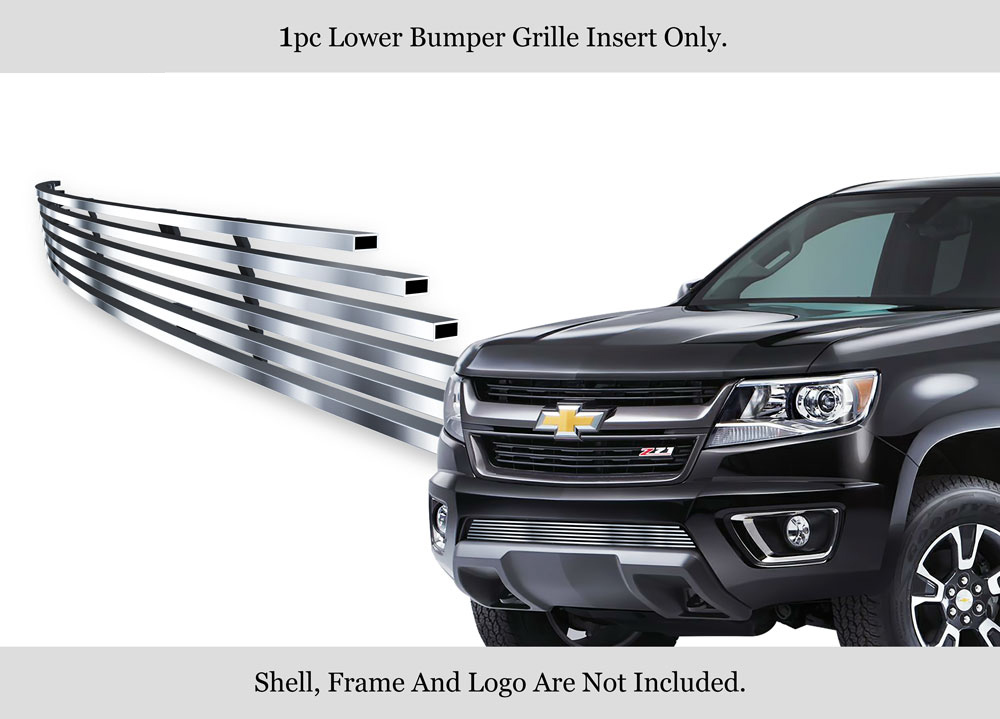 2015-2020 Chevy Colorado Not For ZR2 Model LOWER BUMPER Stainless Steel Billet Grille