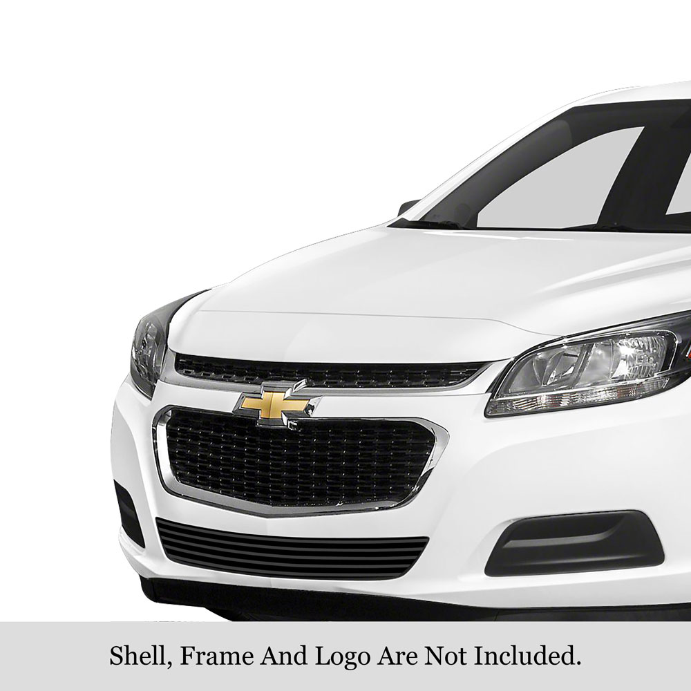 2014-2015 Chevy Malibu /2016-2016 Chevy Malibu Limited (2016 Malibu fits Limited model only) LOWER BUMPER Black Stainless Steel Billet Grille