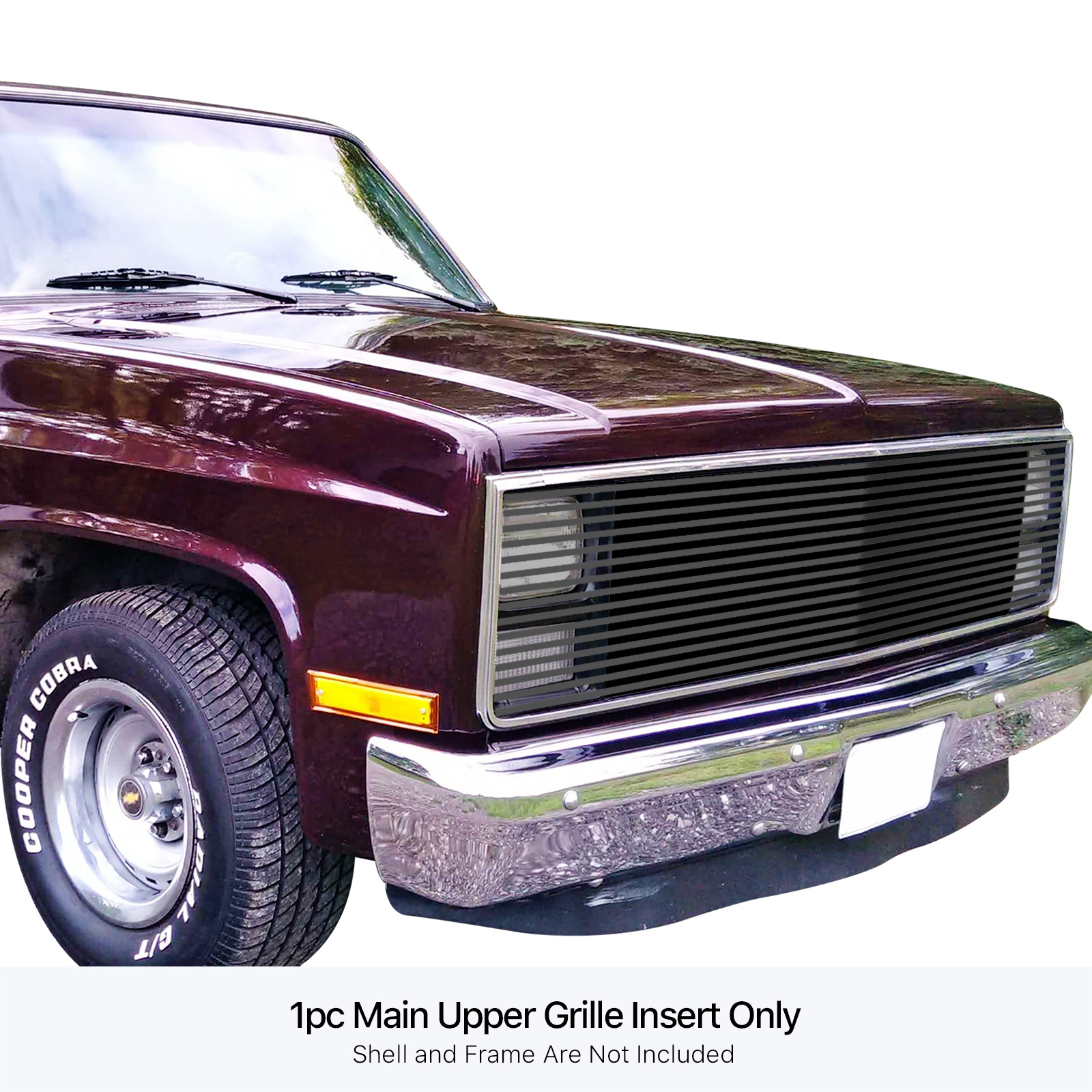 1981-1988 Chevy Blazer  (Phantom Style With Stacked Lights)/1981-1987 Chevy C/K Pickup (Phantom Style With Stacked Lights)/1981-1988 Chevy Suburban (Phantom Style With Stacked Lights)/1981-1987 GMC C/K Pickup (Phantom Style With Stacked Lights)/1981-1988