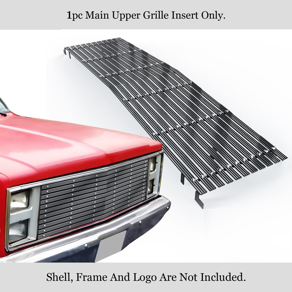 1981-1988 Chevy Blazer (With Stacked Lights)/1981-1987 Chevy C/K Pickup (With Stacked Lights)/1981-1988 Chevy Suburban (With Stacked Lights)/1981-1987 GMC C/K Pickup (With Stacked Lights)/1981-1988 GMC Jimmy (With Stacked Lights)/1981-1988 GMC Suburban (W