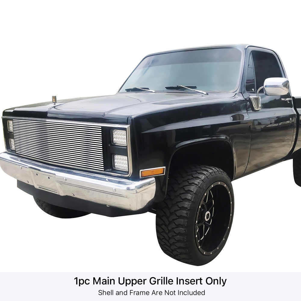 1981-1988 Chevy Blazer (With Stacked Lights)/1981-1987 Chevy C/K Pickup (With Stacked Lights)/1981-1988 Chevy Suburban (With Stacked Lights)/1981-1987 GMC C/K Pickup (With Stacked Lights)/1981-1988 GMC Jimmy (With Stacked Lights)/1981-1988 GMC Suburban (W