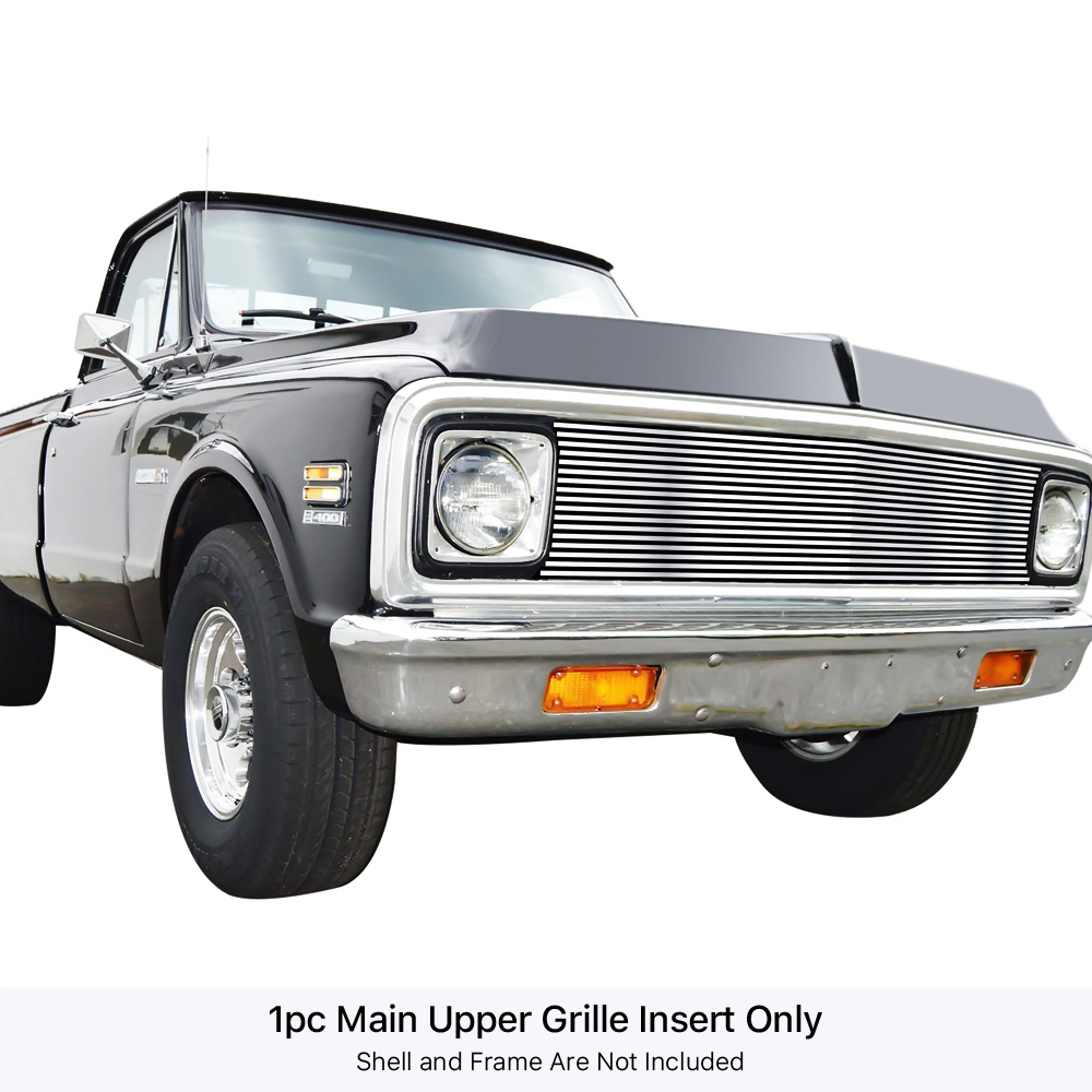1969-1972 Chevy Blazer /1969-1972 Chevy C/K Pickup /1969-1972 Chevy Suburban MAIN UPPER High Density SS Billet Grille