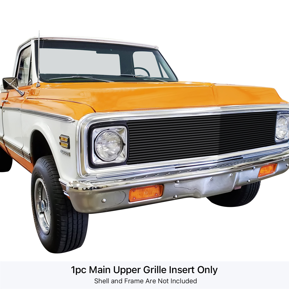 1969-1972 Chevy Blazer /1969-1972 Chevy C/K Pickup /1969-1972 Chevy Suburban MAIN UPPER High Density SS Billet Grille