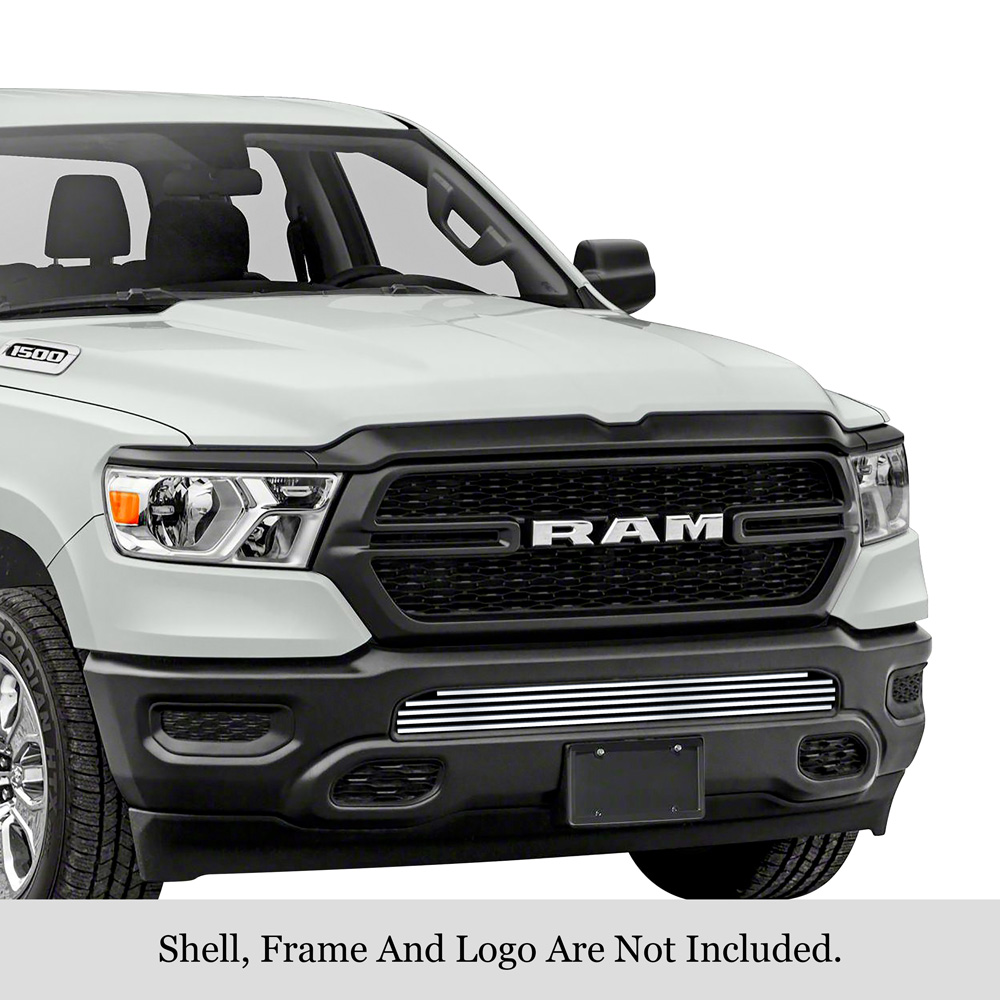 2019-2022 Ram 1500 Without Sensor (Excl. 19-21 Ram 1500 Classic/ Excl. Rebel And TRX) Lower Bumper Stainless Steel Billet Grille