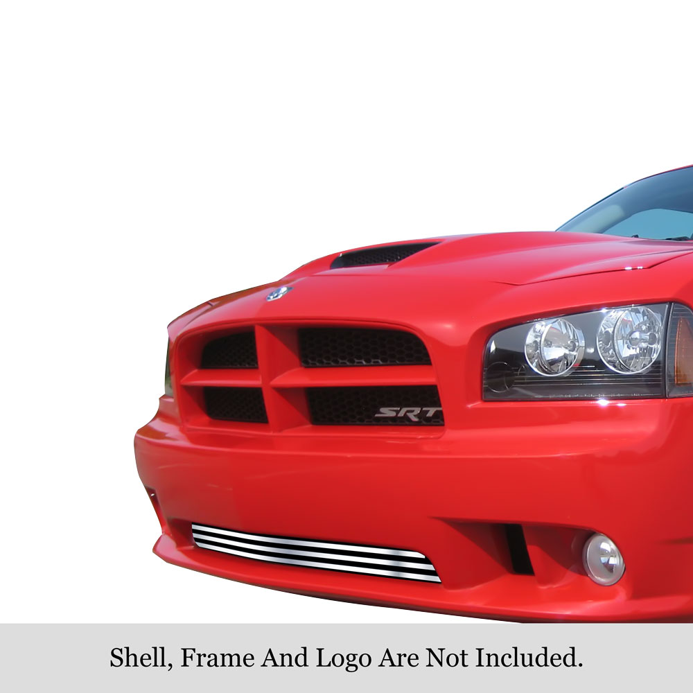 2005-2010 Dodge Charger Not For SRT8 LOWER BUMPER Stainless Steel Billet Grille