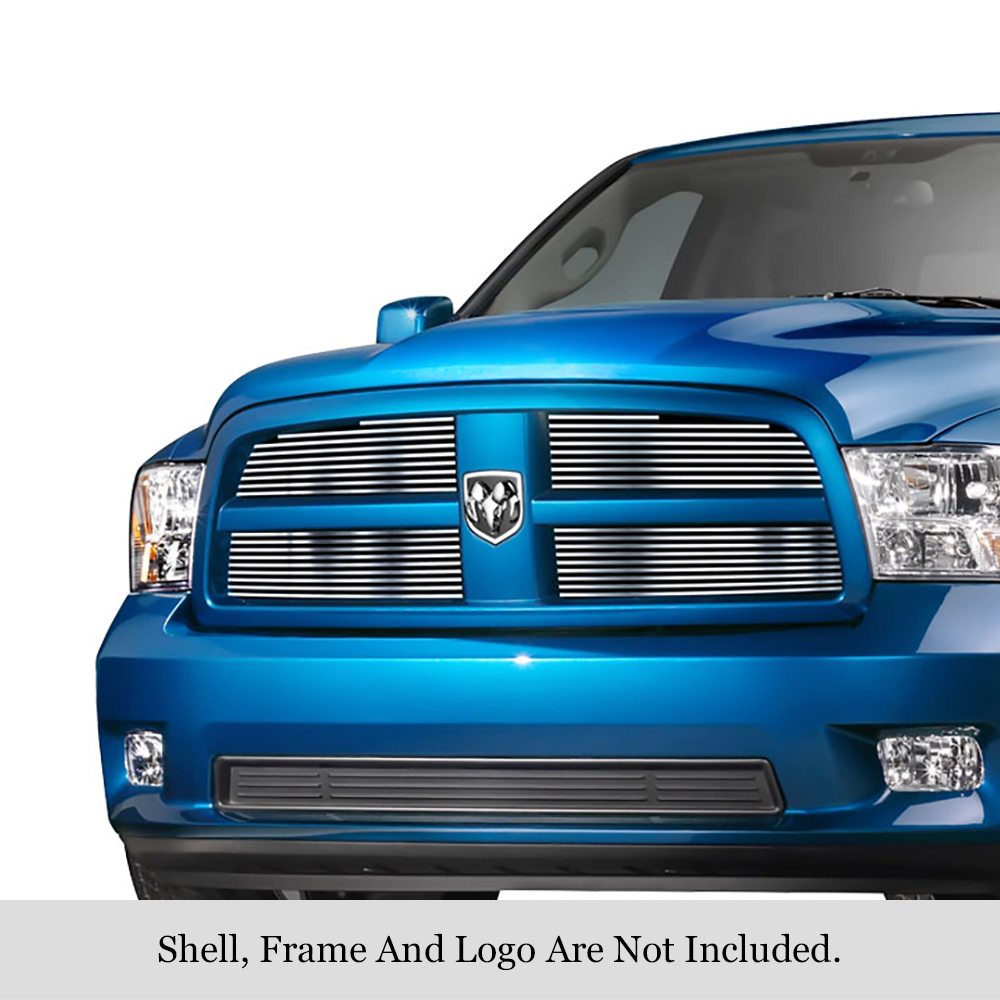 2009-2012 Dodge Ram 1500 Honeycomb Style Only Main Upper Stainless Steel Billet Grille
