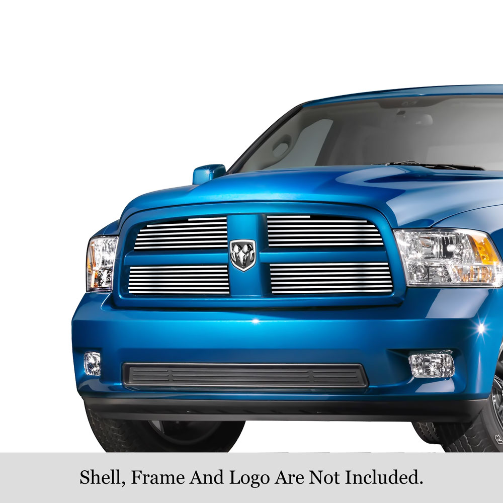 2009-2012 Dodge Ram 1500 Honeycomb Style Only MAIN UPPER Stainless Steel Billet Grille