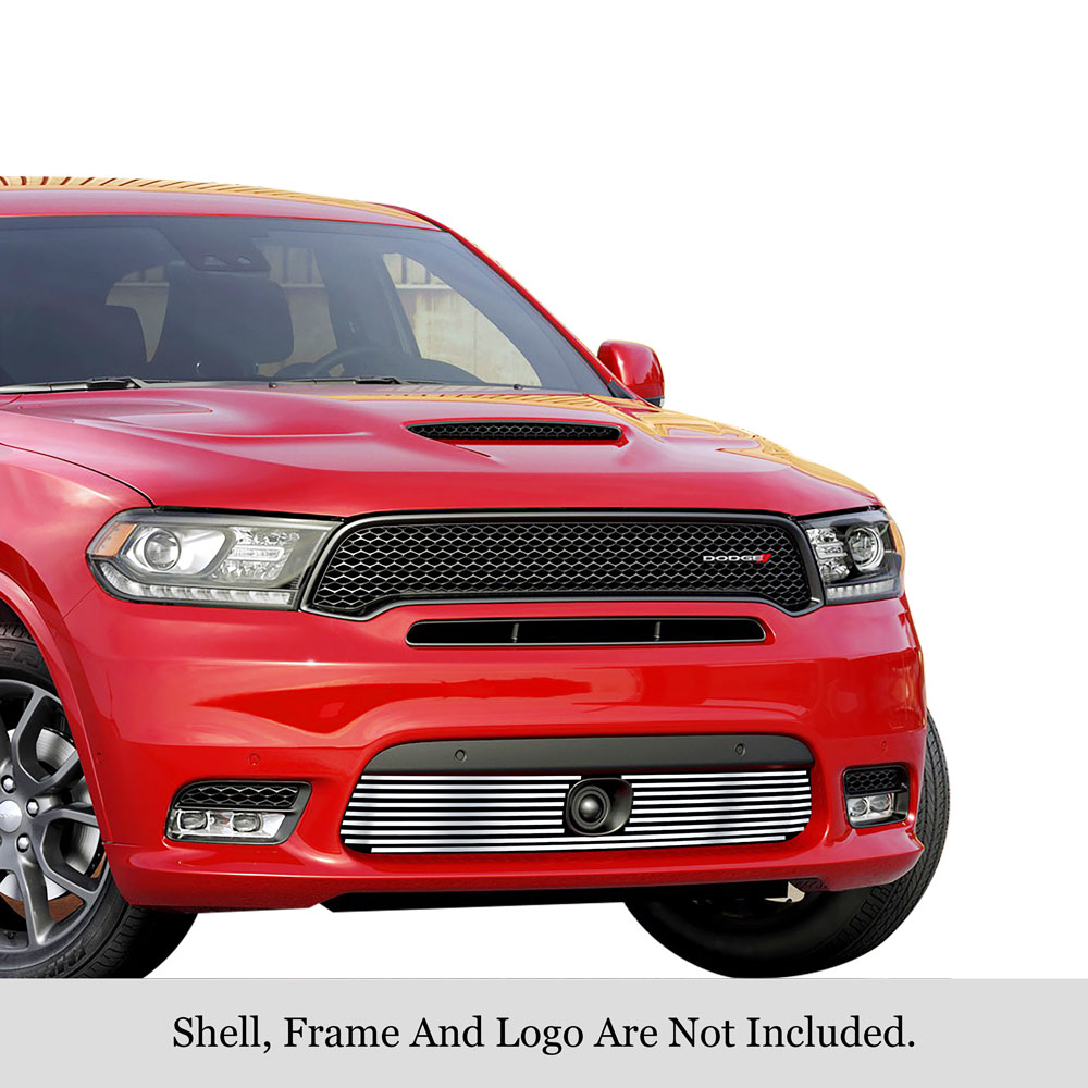 2018 Dodge Durango Only for RT and SRT With Adaptive Cruise Control/2019-2020 Dodge Durango Only for GT and RT and SRT With Adaptive Cruise Control LOWER BUMPER Stainless Steel Billet Grille