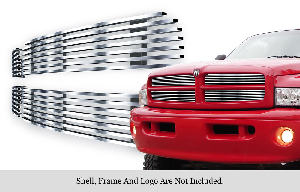 1999-2001 Dodge Ram Sport MAIN UPPER Stainless Steel Billet Grille
