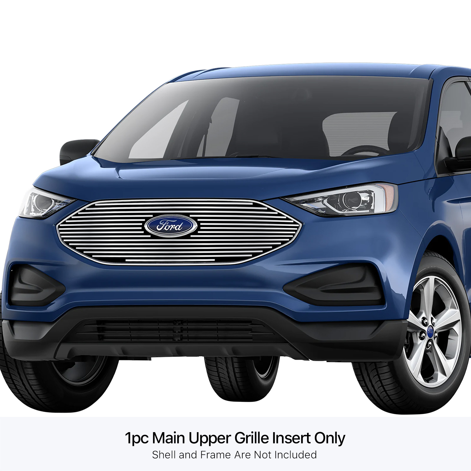 2019-2022 Ford Edge Not For ST&ST-Line/2023-2024 Ford Edge Titanium Main Upper Stainless Steel Billet Grille