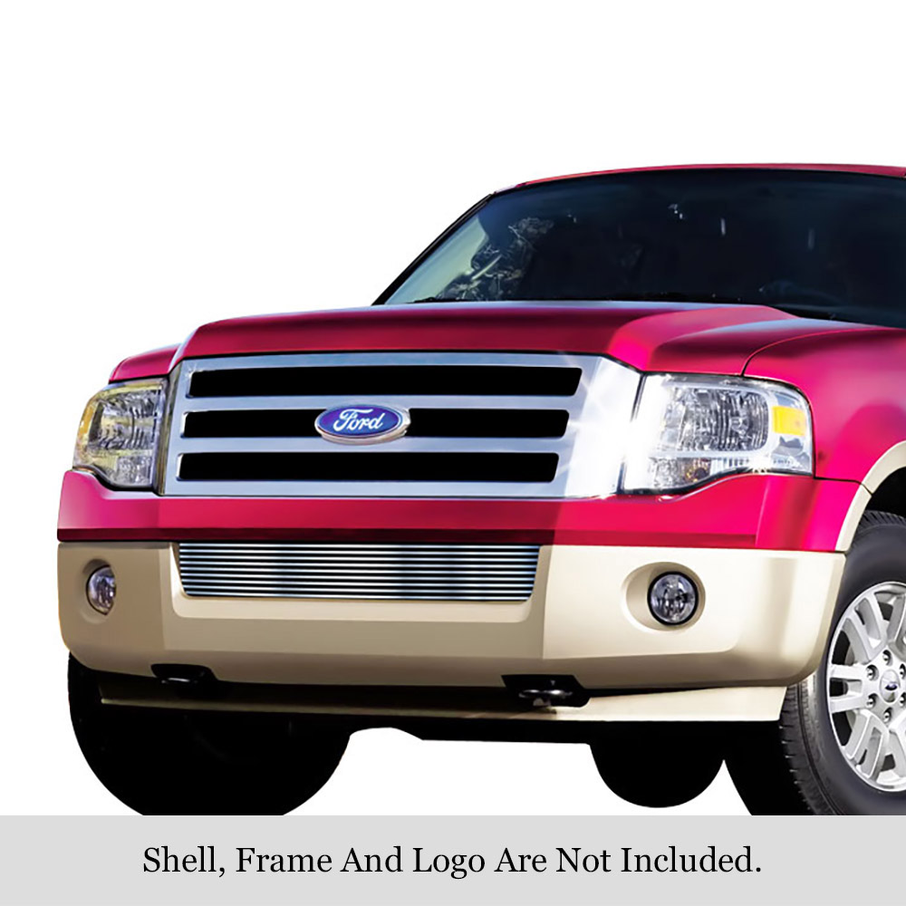 2007-2014 Ford Expedition LOWER BUMPER Stainless Steel Billet Grille