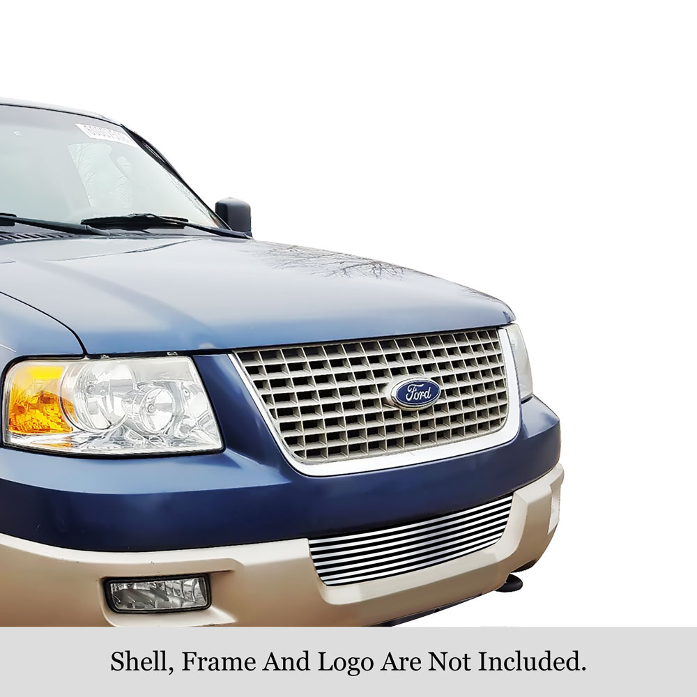 2003-2006 Ford Expedition Web All Models LOWER BUMPER Stainless Steel Billet Grille