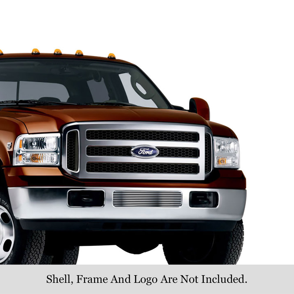 2005-2007 Ford F-250 Fog Lights Must Be Removed/2005-2007 Ford F-350 Fog Lights Must Be Removed/2005-2007 Ford F-450 Fog Lights Must Be Removed/2005-2007 Ford F-550 Fog Lights Must Be Removed/2005-2007 Ford Excursion Fog Lights Must Be Removed LOWER BUMPE