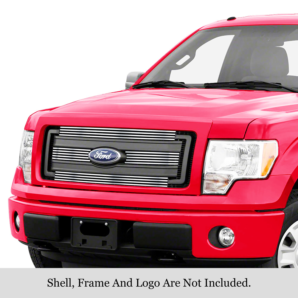 2013-2014 Ford F-150 XL /2013-2014 Ford F-150 XLT MAIN UPPER Stainless Steel Billet Grille