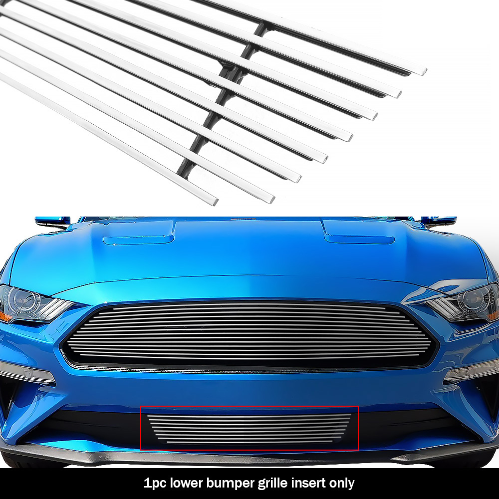 2018-2022 Ford Mustang LOWER BUMPER Aluminum Billetuminum Billet Grille