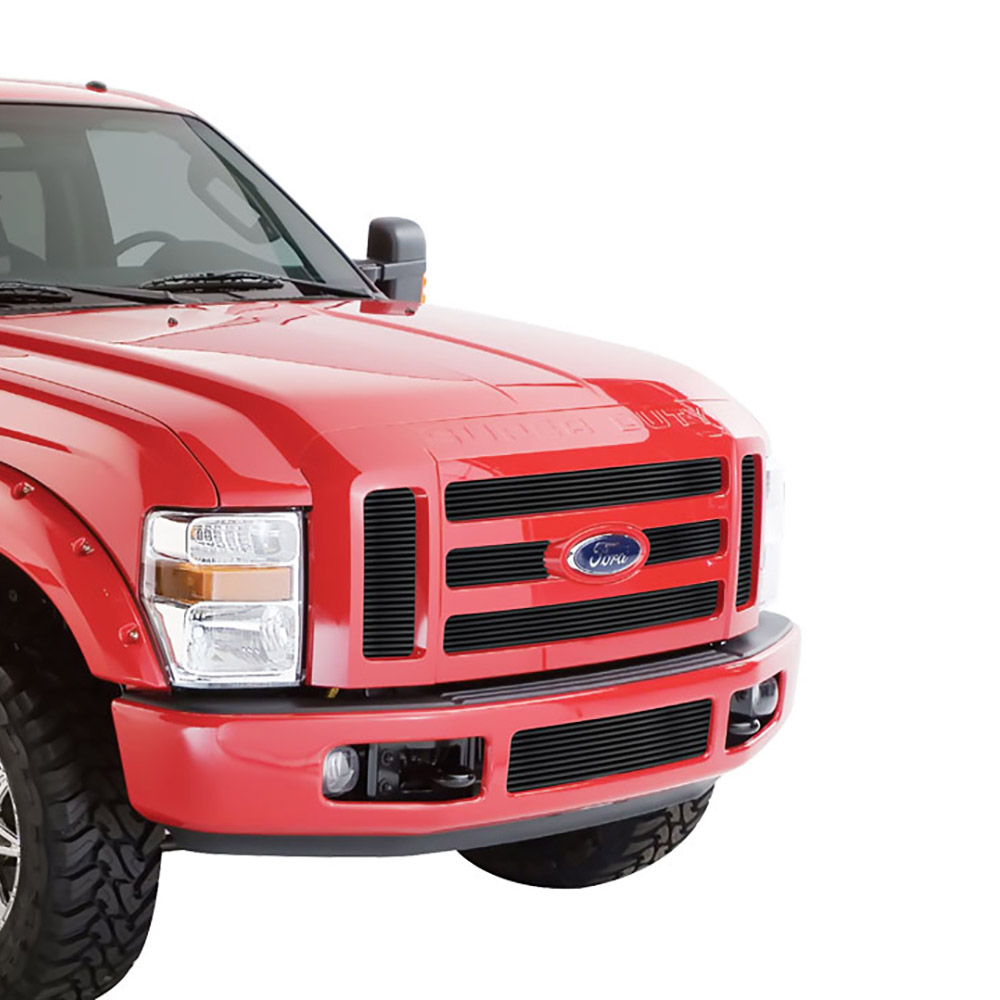 2008-2010 Ford F-250 Super Duty (Only fit OE grille with 6-holes opening)/2008-2010 F-350 Super Duty (Only fit OE grille with 6-holes opening)/2008-2010 F-450 Super Duty (Only fit OE grille with 6-holes opening)/2008-2010 F-550 Super Duty (Only fit OE gri