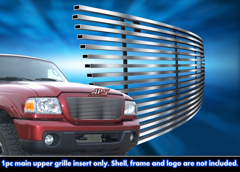 2006-2012 Ford Ranger MAIN UPPER Stainless Steel Billet Grille
