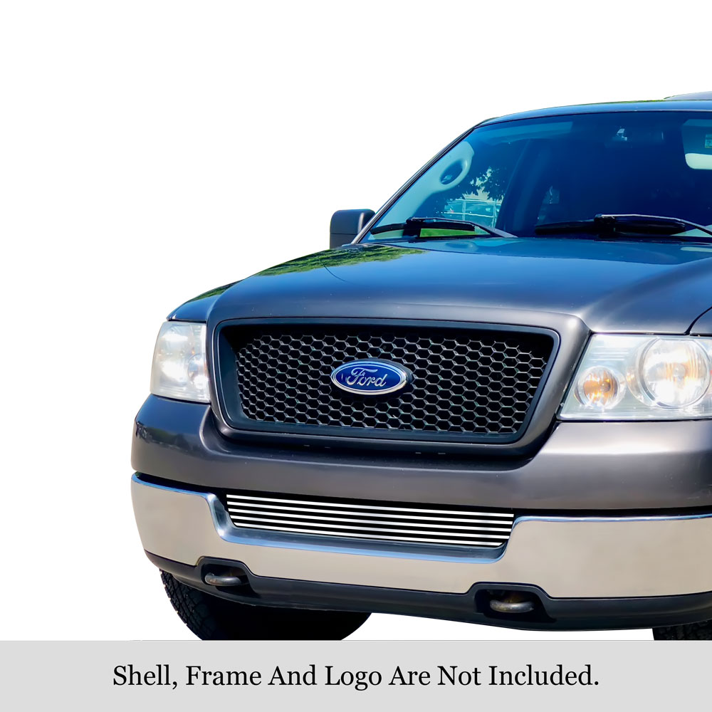 2004-2005 Ford F-150 LOWER BUMPER Stainless Steel Billet Grille