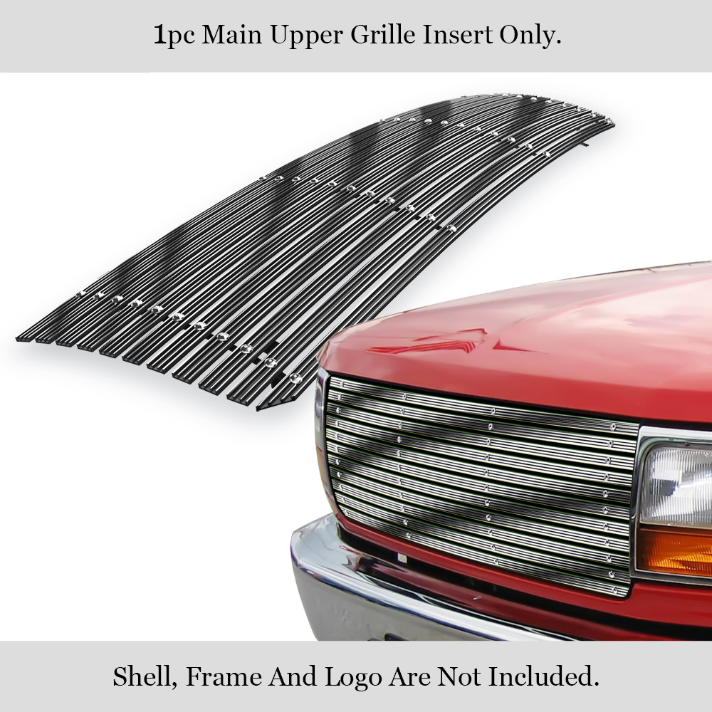1992-1996 Ford Bronco /1992-1996 Ford F-150 /1992-1996 Ford F-250 /1992-1996 Ford F-350 MAIN UPPER Rugged Billet Grille