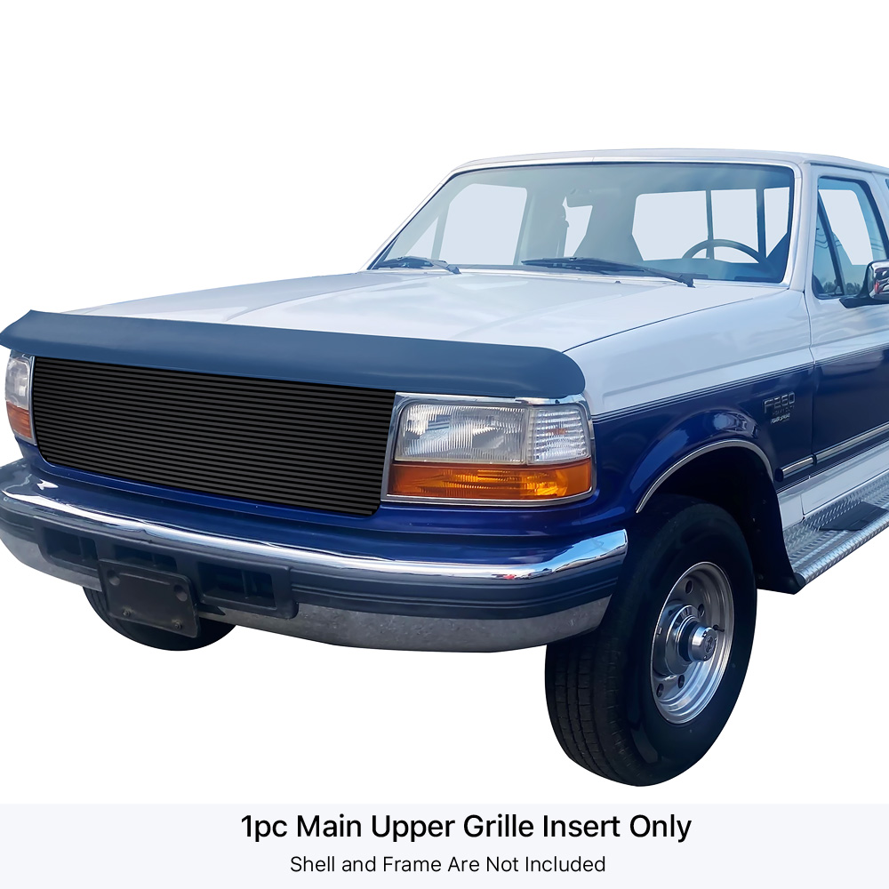 1992-1996 Ford Bronco /1992-1996 Ford F-150 /1992-1996 Ford F-250 /1992-1996 Ford F-350 MAIN UPPER High Density SS Billet Grille