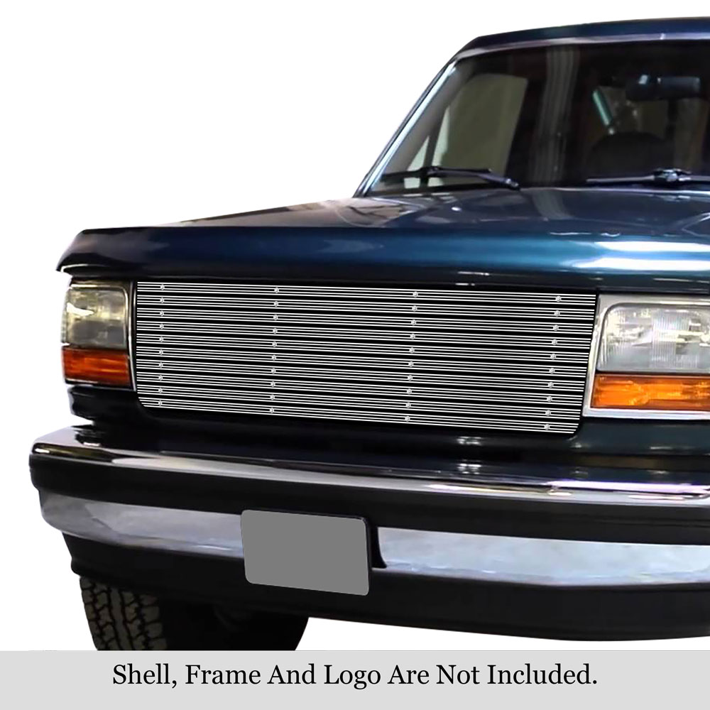 1987-1991 Ford Bronco /1987-1991 Ford F-150 /1987-1991 Ford F-250 /1987-1991 Ford F-350 Main Upper Rugged Billet Grille