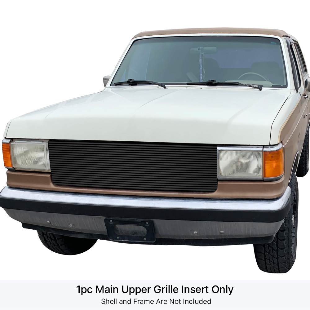 1987-1991 Ford Bronco /1987-1991 Ford F-150 /1987-1991 Ford F-250 /1987-1991 Ford F-350 MAIN UPPER High Density SS Billet Grille