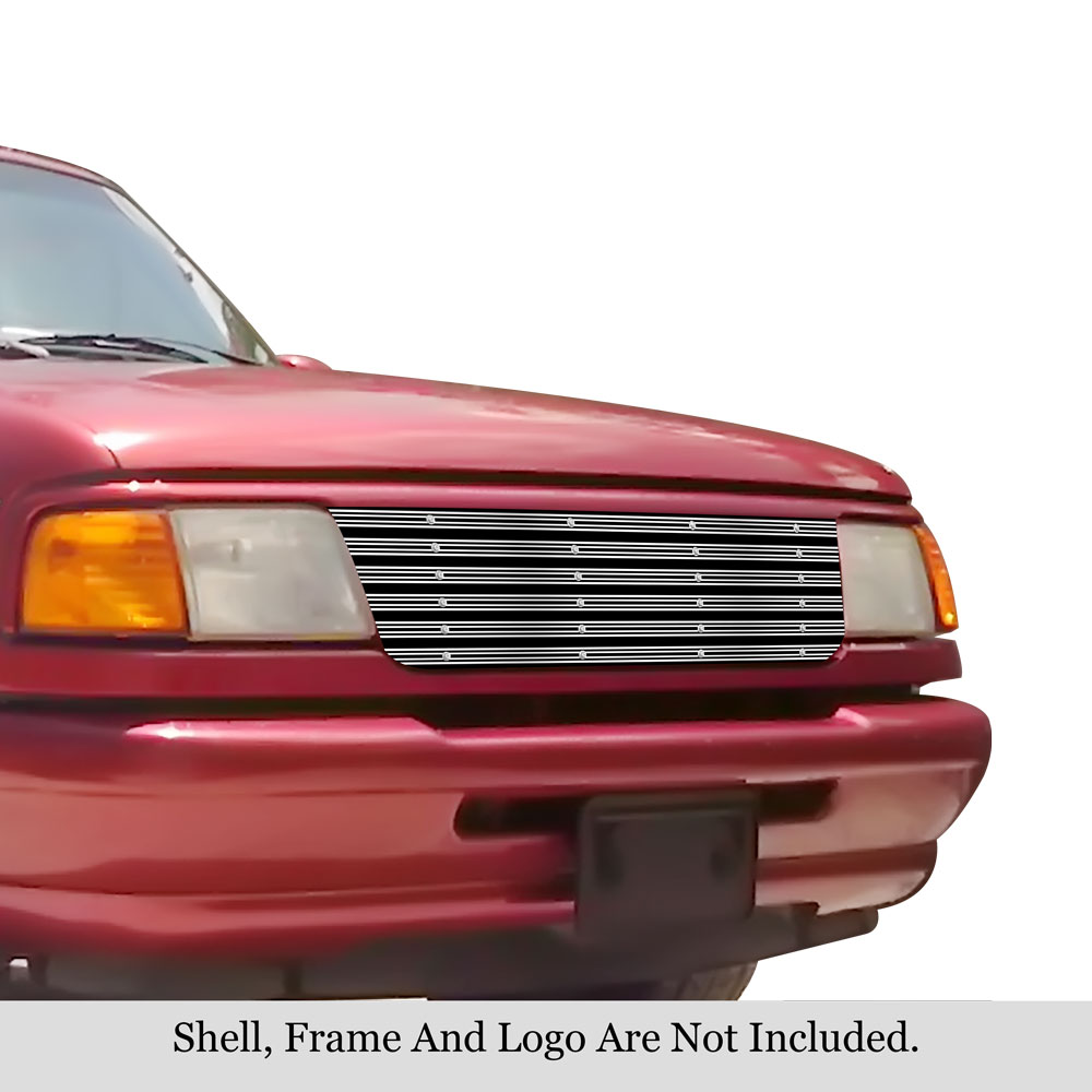 1993-1997 Ford Ranger Not For 4WD Main Upper Rugged Billet Grille