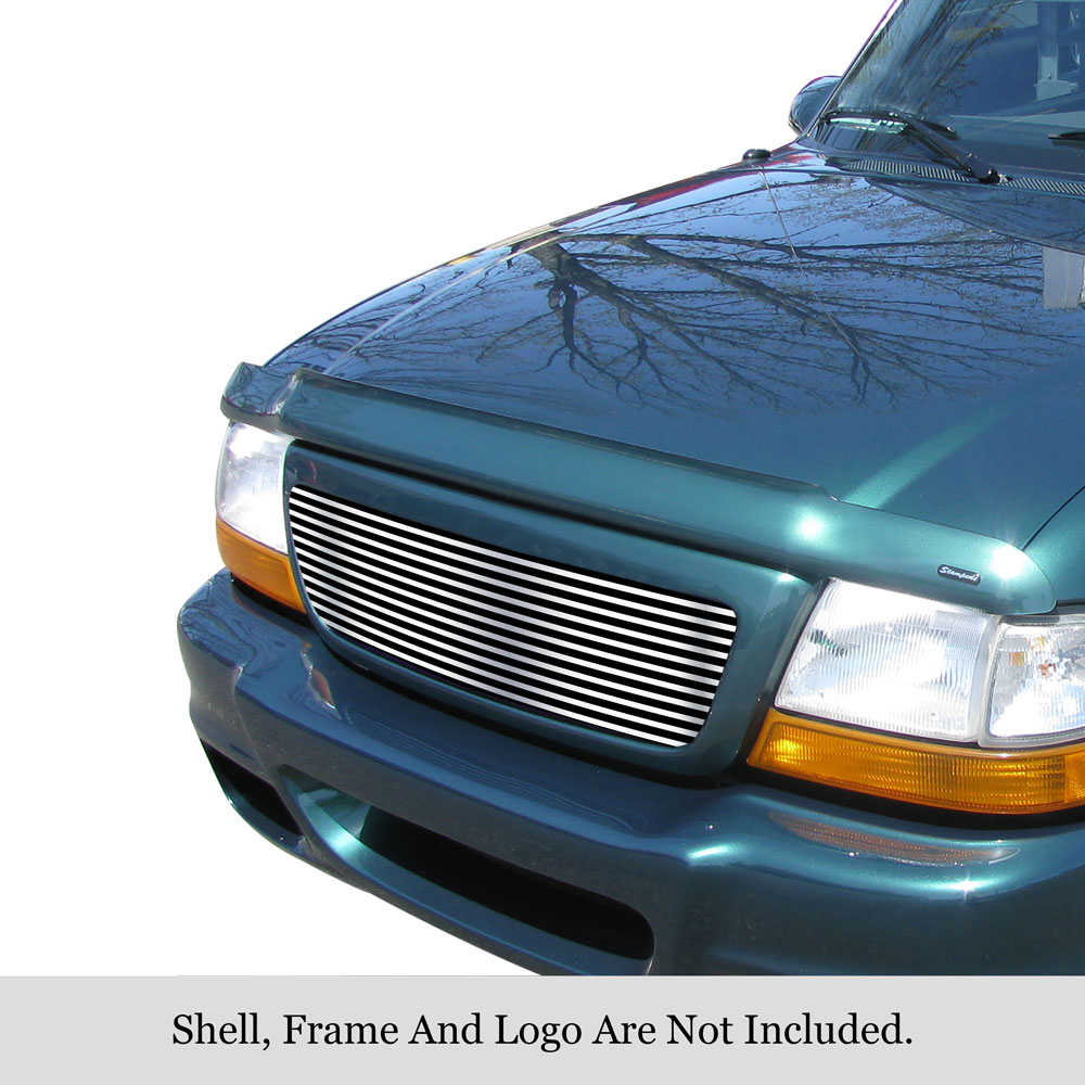 1998-2000 Ford Ranger MAIN UPPER Stainless Steel Billet Grille