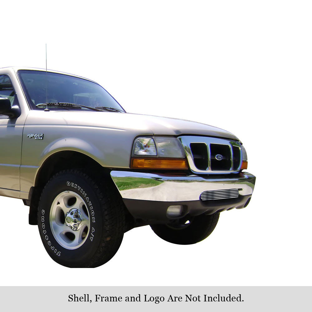 1998-2000 Ford Ranger LOWER BUMPER Stainless Steel Billet Grille