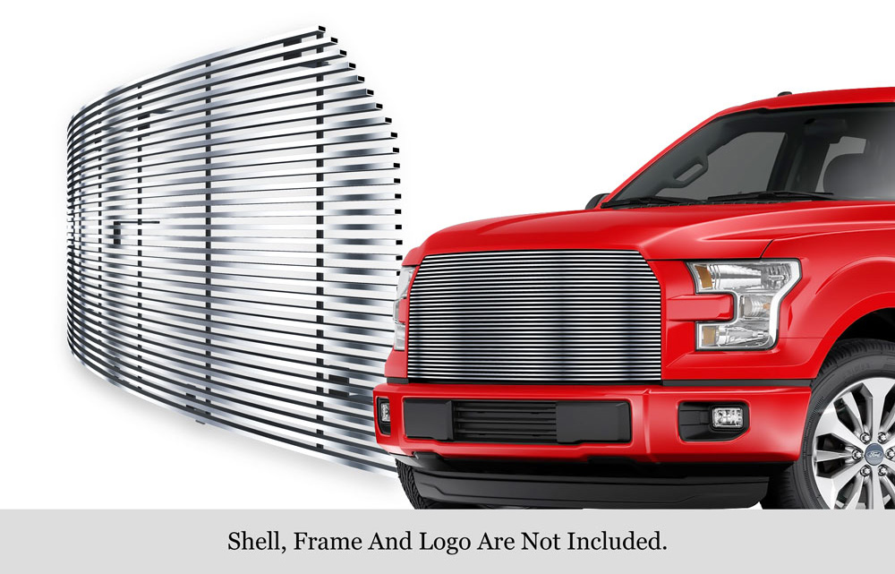 2015-2017 Ford F-150 MAIN UPPER Stainless Steel Billet Grille