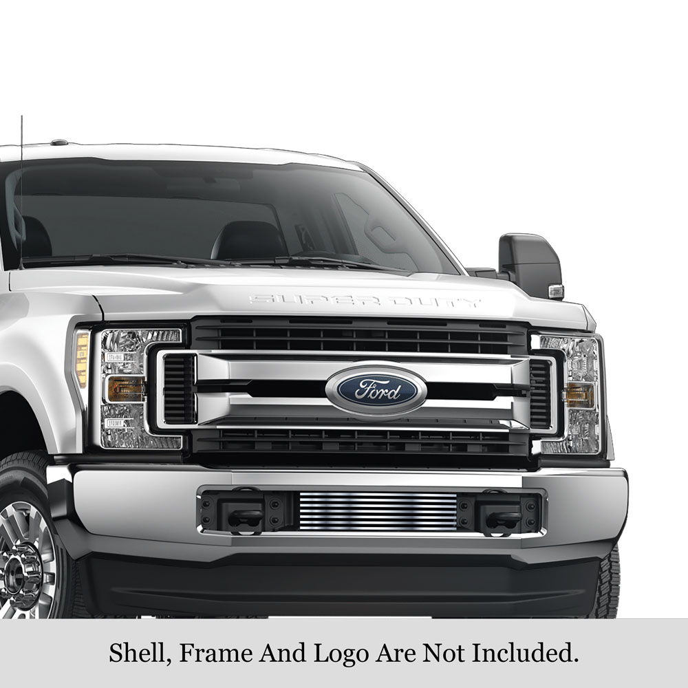 2017-2019 Ford F-250 /2017-2019 Ford F-350 LOWER BUMPER Stainless Steel Billet Grille