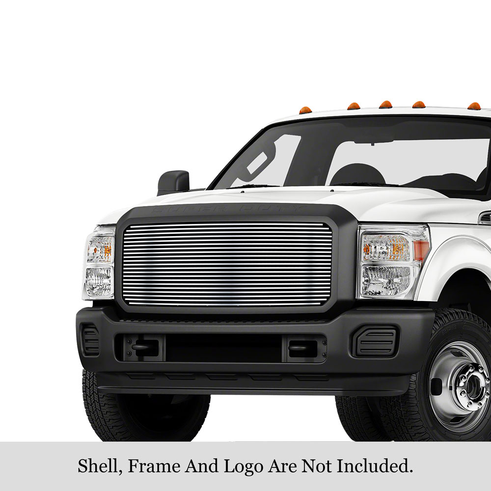 2011-2016 Ford F-250 SD /2011-2016 Ford F-350 SD /2011-2016 Ford F-450 SD /2011-2016 Ford F-550 SD MAIN UPPER Stainless Steel Billet Grille