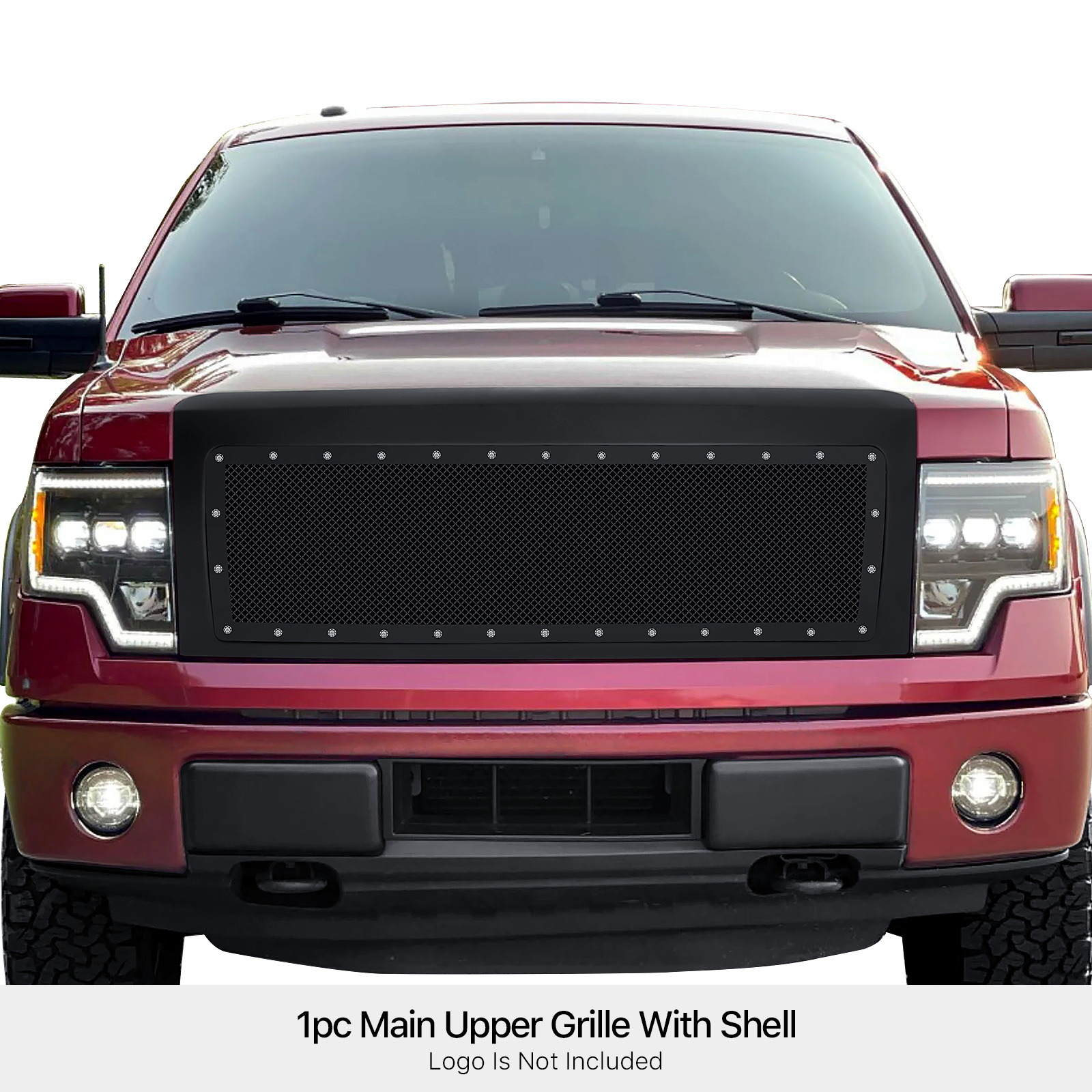 2009-2014 Ford F-150 Not For Harley Davidson And Raptor MAIN UPPER Package Grille
