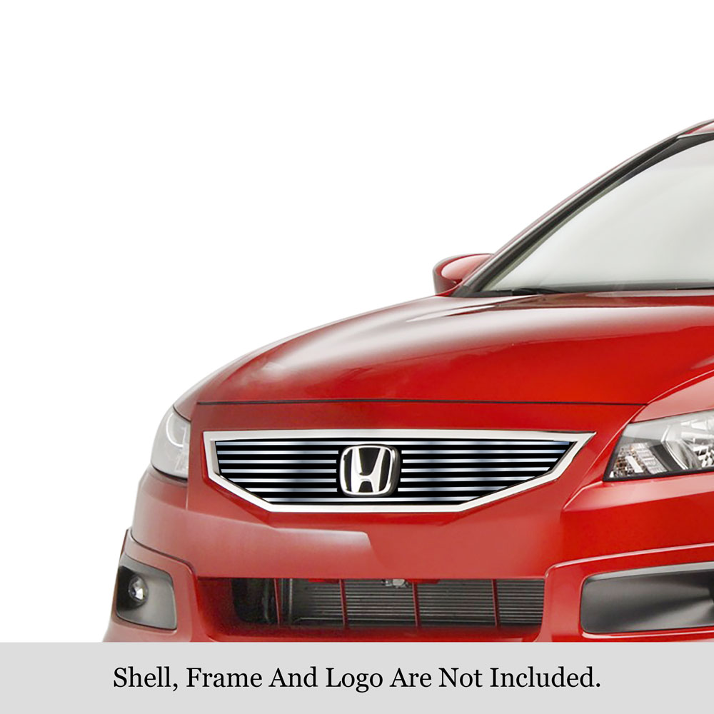 2008-2010 Honda Accord Sedan Logo Show MAIN UPPER Stainless Steel Billet Grille