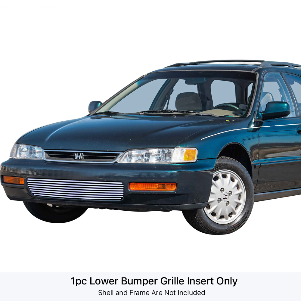 1996-1997 Honda Accord LOWER BUMPER Stainless Steel Billet Grille