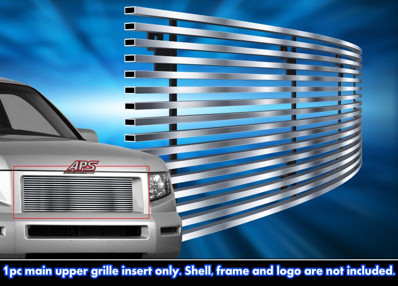 2005-2008 Honda Ridgeline MAIN UPPER Stainless Steel Billet Grille