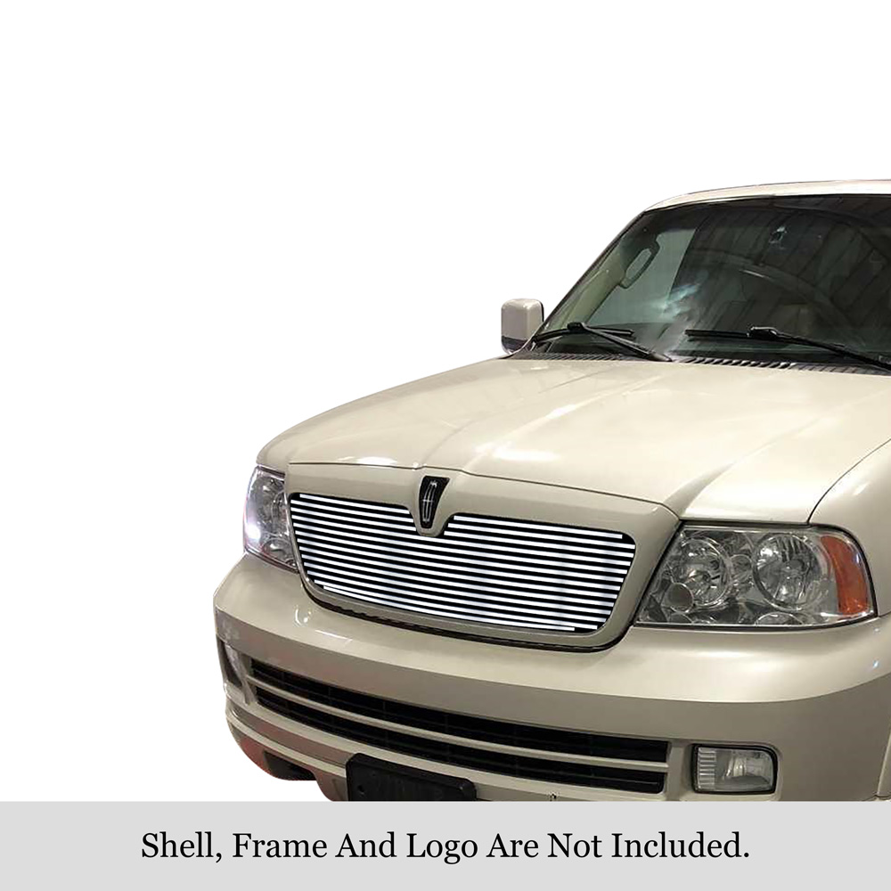 2003-2006 Lincoln Navigator MAIN UPPER Stainless Steel Billet Grille